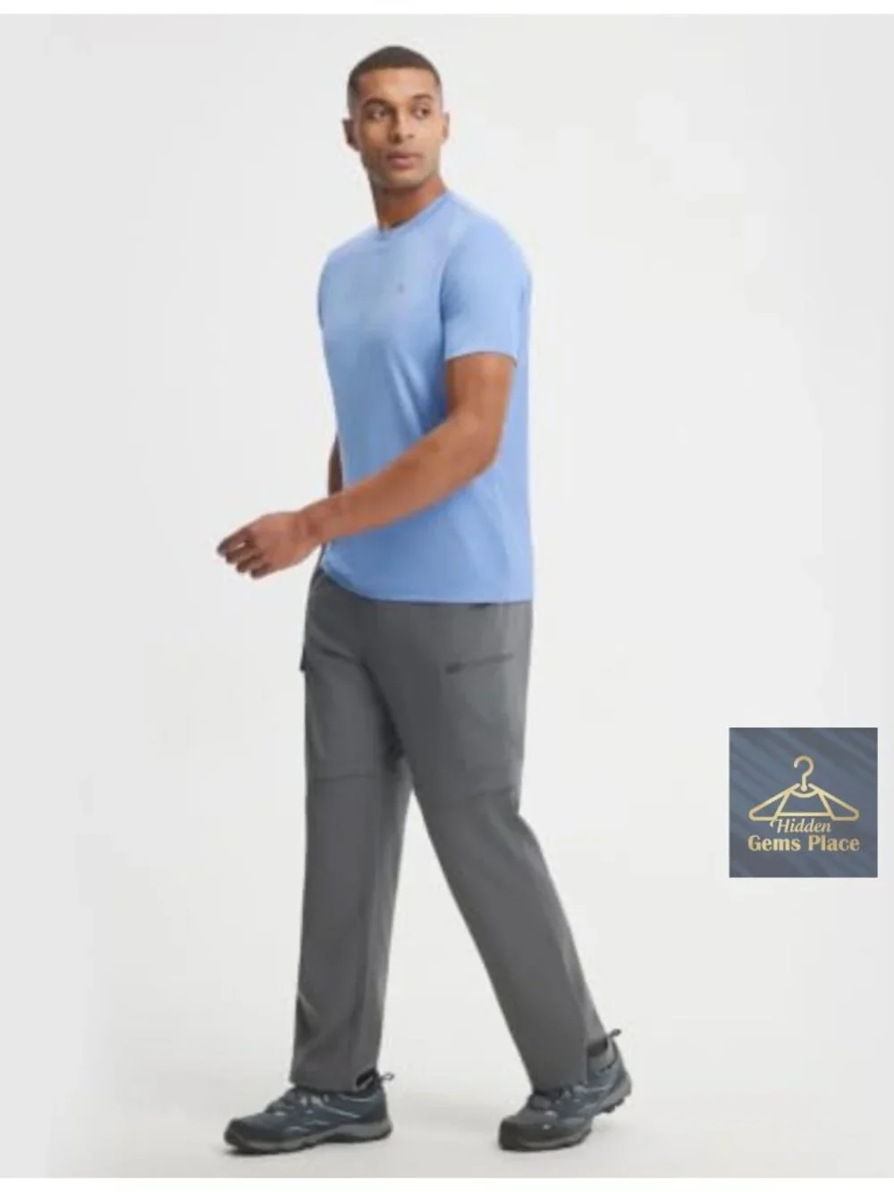 Men's UPF 50+ Quick Dry Short Sleeve Sun Shirt